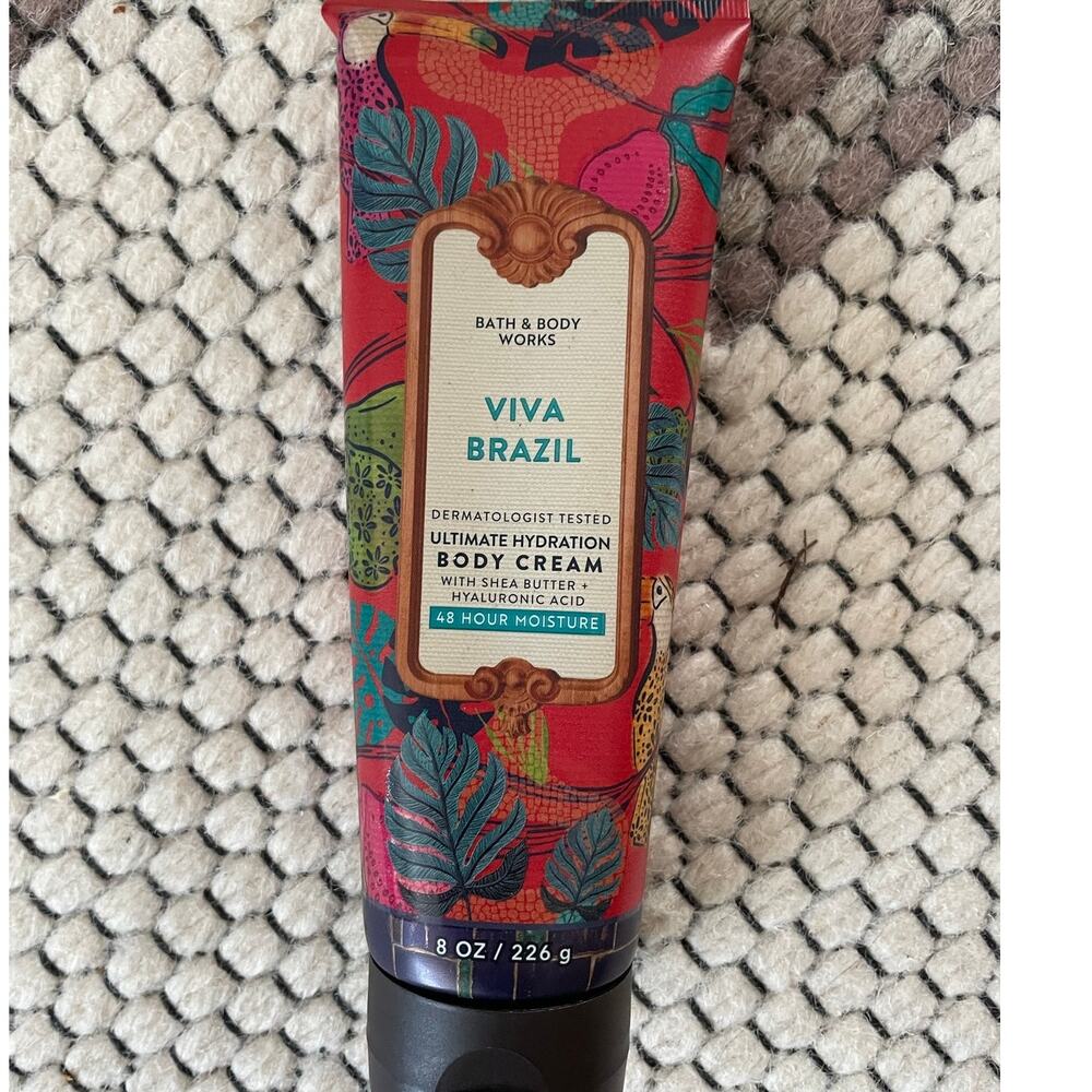 Bath & Body Works Viva Brazil Body Cream Ultimate Hydration Lotion 8 ounces